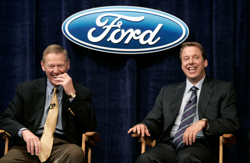 Illustration for article titled Breaking: Ford CEO Alan Mulally Goes Nowhere… Just Like Women Execs Who Work At Ford